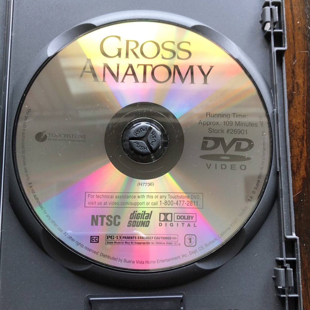2 DVD’s “Just Friends” & “Gross Anatomy” - Picture 4 of 4